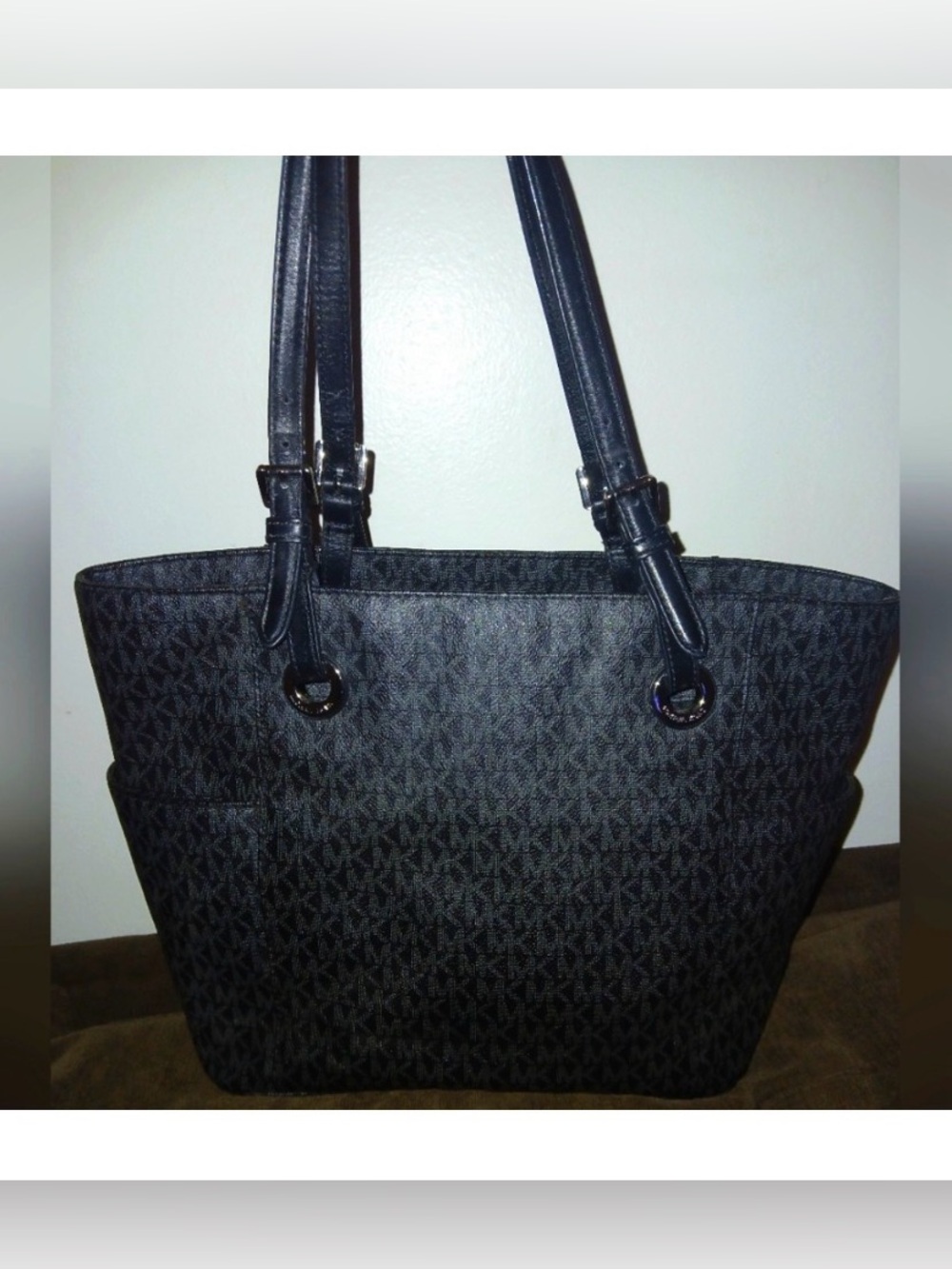 Michael Kors Jet Set Jacquard Tote - Look for Matching Wallet in the closet.